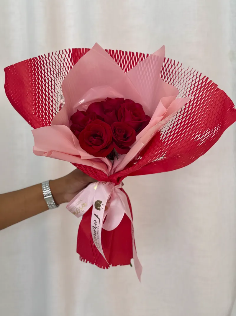 Buquê Elegante Vermelho