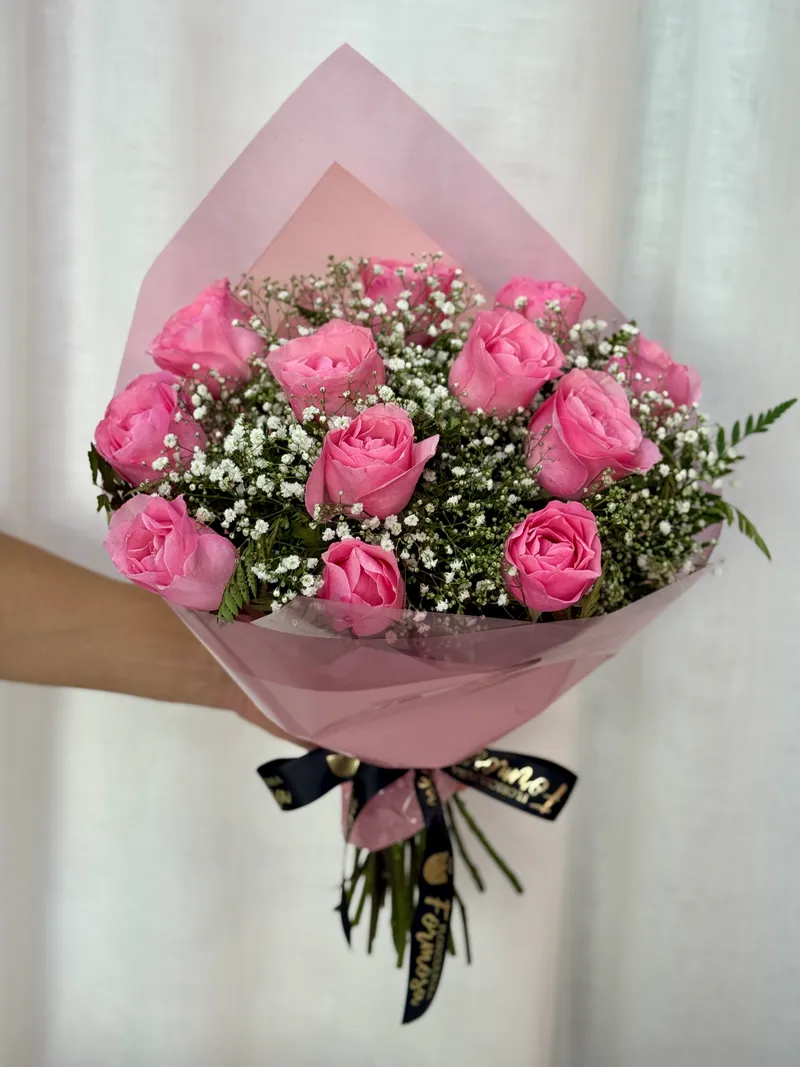Buquê Tradicional Cor De Rosa